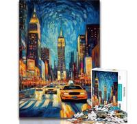 Jigsaw Puzzles for Adults 1000 Piece New York Cityscape Puzzles for Teenagers,Challenging Game Gifts for Is Ideal As A Gift for The Whole Family 26x38cm