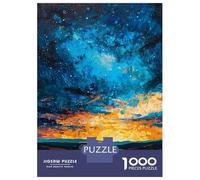 Jigsaw Puzzles for Adults 1000 Piece Night Sky & Off-Road Vehicle Teenager Puzzles Hands-on Game Difficult Challenge Challenging Game Gifts 52x38cm/1000pcs