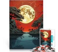 Jigsaw Puzzles for Adults 1000 Piece night view learning educational 26x38cm with Matching Poster and Trivia Sheet for 14+