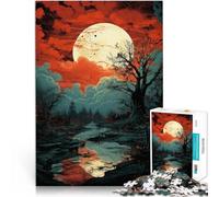 Jigsaw Puzzles for Adults 1000 Piece night view Made of cardboard for age 14 years and over Puzzle game Offered as gifts for the whole family。size:38x52cm/14.96x20.47inch