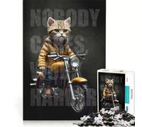 Jigsaw Puzzles for Adults 1000 Piece Nobody Cares Work Harder Educational Games But Fun And Humorous Suitable for Desktop Decoration 38x26cm