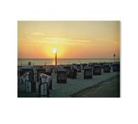 Jigsaw Puzzles for Adults 1000 Piece,Norderney - Evening on the Beach Promenade,Difficult Puzzle Perfect Educational Gift for Boys And Girls(75x50cm)-AB34