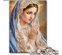 Jigsaw Puzzles for Adults 1000 Piece Notre Dame Wooden Jigsaw 50X75CM Perfect Home Or Office Decor, Ideal