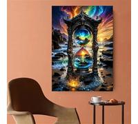 Jigsaw Puzzles for Adults 1000 piece,Ocean Hourglass Landscape puzzles for adults,Classic Educational Games DIY Handwork Puzzle for Home Decor Gift