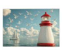 Jigsaw Puzzles for Adults 1000 Piece, Ocean Puzzles for Adults, Impossible Puzzle 1000 Pieces, Family Educational Wooden Puzzle, Challenging Jigsaws, Gift Box Packaging, Gifts for Women, Men, U-97