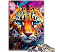 Jigsaw Puzzles for Adults 1000 Piece Ocelot Teenager Jigsaw,family Fun Games Is Ideal As A Gift for The Whole Family (50x75cm)
