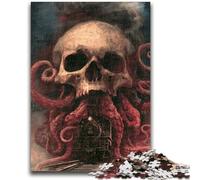 Jigsaw Puzzles for Adults 1000 Piece Octopus Skeleton for And 14 Years And over Interesting Stress Reduction Gifts for Friends And Family 50x75cm