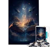 Jigsaw Puzzles for Adults 1000 Piece Orbit of Imagination for Educational Game Challenge Toy Relaxing Games Improve Memory Gifts Birthday (Size 50x75cm)