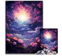 Jigsaw Puzzles for Adults 1000 Piece Painting Colorful Landscape Jigsaw Puzzles for Adults Ideal for Lover Perfect Christmas New Year Valentine's Gift 1000 PCS(75x50cm)