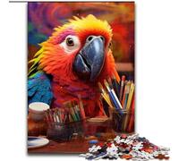 Jigsaw Puzzles for Adults, 1000 Piece Parrot Challenging Puzzles Ideal Holiday Or Birthday Gift, Party Game Toy (Size 38x26cm)