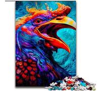 Jigsaw Puzzles for Adults 1000 Piece Phoenix.. Made of Wood, Unique DIY Home Decor Gift Idea 50x75cm Birthday Party for Men Women