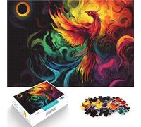 Jigsaw Puzzles for Adults 1000 Piece Phoenix Rising Anspruchsvolles Spiel und Familienspaß Ein Kunstwerk38x26cm