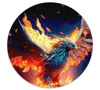 Jigsaw Puzzles for Adults 1000 Piece Phoenix14 1000Pc Adults Round Jigsaw Puzzle Educational Brain Teaser, Artistic Home & Office Decor, 14+ Age (Size 67.5x67.5cm)