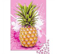 Jigsaw Puzzles for Adults 1000 Piece Pineapple Puzzles for Adults Wooden Board Puzzles Funny 1000pcs (75x50cm)
