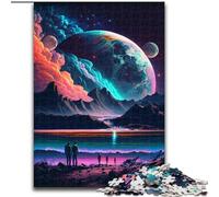 Jigsaw Puzzles for Adults 1000 Piece Planet Explosion Difficult Puzzles for Adults for Holidays, Birthdays, And Family Game Nights size 50x75cm