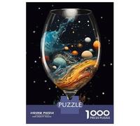 Jigsaw Puzzles for Adults 1000 Piece Planet Glass Puzzles for Adults Relax Games Pattern Assembly Christmas Birthday Gifts 38x26cm/1000pcs