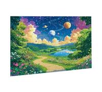 Jigsaw Puzzles for Adults 1000 Piece Planet Jigsaw Puzzle-Colourful, Challenging Game/Brainteasing Adult Jigsaws, The Whole 3D Jigsaw Gifts for Women, Men Beautiful Decoration-Scenery fr0-109