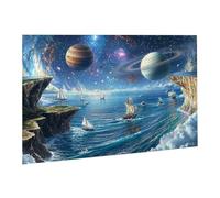 Jigsaw Puzzles for Adults 1000 Piece Planet Jigsaw Puzzle-Colourful, Challenging Game/Brainteasing Adult Jigsaws, The Whole 3D Jigsaw Gifts for Women, Men Beautiful Decoration-Ocean fr0-107