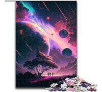 Jigsaw Puzzles for Adults 1000 Piece Planet Tree Puzzle Ideal for Teenagers & Collectors, Travel Gift, Family Activity (size : 50x75cm)