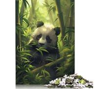Jigsaw Puzzles for Adults 1000 Piece Playful Panda Puzzles for Adults Woodenboard Puzzles Funny Gift 1000pcs (75x50cm)