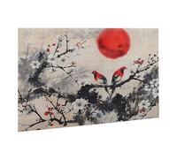 Jigsaw Puzzles for Adults 1000 Piece Plum Blossom Jigsaw Puzzle-Colourful, Challenging Game/Brainteasing Adult Jigsaws, The Whole 3D Jigsaw Gifts for Women, Men Beautiful Decoration-Bird fr0-707