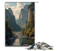 Jigsaw Puzzles for Adults 1000 Piece Poetic And Picturesque Jigsaw Puzzles Games Toys Gift Suitable for Desktop Decoration 1000 PCS(75x50cm)