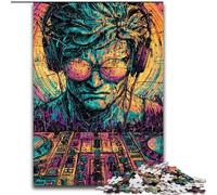 Jigsaw Puzzles for Adults 1000 Piece Pop-art Michelangelos David Statue Jigsaw Home Activity for Holidays, Birthdays, And Family Game Nights (size 50x75cm)