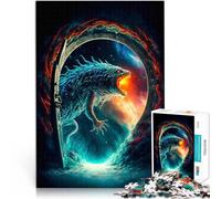 Jigsaw Puzzles for Adults 1000 Piece Portal Monster Made of cardboard Suitable for ages 14 and up Challenging play toys It is ideal as a gift for the whole family。size：26x38cm/10.24x14.96inch