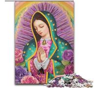 Jigsaw Puzzles for Adults, 1000 Piece Portrait of Mary The Mother Jigsaw Perfect for Teenagers, Family Bonding, Brain Teaser & DIY Home Decor Gift (size 26x38cm)