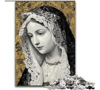 Jigsaw Puzzles for Adults, 1000 Piece Portrait of Mary The Mother Puzzle Challenging Brain Teaser for Teenagers, Perfect for Home Decor Or Gift (size 50x75cm)