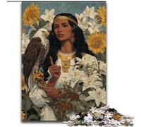 Jigsaw Puzzles for Adults 1000 Piece Portrait of Mary The Mother Puzzle Perfect for Family Fun on Christmas, Thanksgiving, Birthdays & Easter (size 26x38cm)