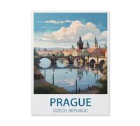 Jigsaw Puzzles for Adults 1000 Piece,Prague Czech Republic,Difficult Puzzle Perfect Educational Gift for Boys And Girls(75x50cm)-R34