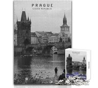 Jigsaw Puzzles for Adults 1000 Piece Prague Toys Educational Games Enhance Memory Educational Toy Size 38x52cm