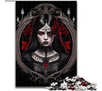 Jigsaw Puzzles for Adults 1000 Piece Princess of Darkness Made of Wood, Perfect DIY Art Decor Or Birthday Gift 50x75cm for Family Interactive Game