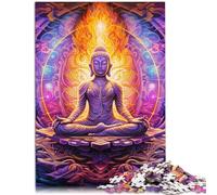 Jigsaw Puzzles for Adults 1000 Piece psychedelic Buddha learning educational jigsaw puzzle 26x38cm Artists Collection Fine Art