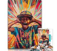 Jigsaw Puzzles for Adults 1000 Piece Psychedelic Kid,Challenging Game Toys Wall Decoration Unique Birthday And Xmas Gifts 38x26cm