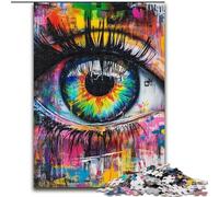 Jigsaw Puzzles for Adults 1000 Piece Psychic Eyes, Suitable for Ages 14 And Up Home Decor Deal As Gifts for The Whole Family (Size 26x38cm)