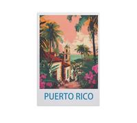 Jigsaw Puzzles for Adults 1000 Piece，Puerto Rico，Educational Games Brain Challenge Jigsaw Puzzles for Adult Kids（38x52cm）-GB9