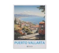 Jigsaw Puzzles for Adults 1000 Piece，Puerto Vallarta Mexico，Classic Puzzle Teens Boys Girls Puzzles for DIY Intellective Educational Game, Gift Home Decor（75x50cm）-IF95