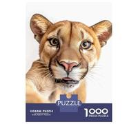Jigsaw Puzzles for Adults 1000 Piece Puma Selfie Puzzles for Adults Hands-on Game Stress Reliever Stress Reduction Gifts 38x26cm/1000pcs
