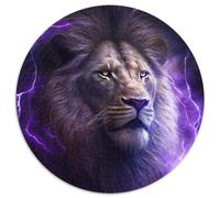Jigsaw Puzzles for Adults 1000 Piece Purple Lion Cardboard Jigsaw for Teenagers Age Group 14+, Home Decor 1000pcs (67.5x67.5cm)