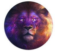 Jigsaw Puzzles for Adults 1000 Piece Purple Lion Puzzle 1000 Pieces Jigsaw Family Bonding Activity,Unique Gift for Holidays & Birthdays (Size 67.5x67.5cm)