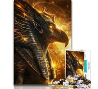 Jigsaw Puzzles for Adults 1000 Piece Puzzle Ancient Egyptian God Ra,Family Activity Fun at Home Activities,Birthday Present,Travel Gifts (38x26cm)