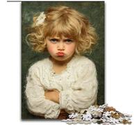 Jigsaw Puzzles for Adults 1000 Piece Puzzle Angry Little Boy, Toys Educational Games Stress Relieving Great Gifts And Toys (size 50x75cm)