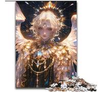 Jigsaw Puzzles for Adults 1000 Piece Puzzle Anime Angel Girl, Help The Brain Exercise Addictive Toys to Cultivate Patience Perfect Decoration (Size 50x75cm)