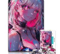 Jigsaw Puzzles for Adults 1000 Piece Puzzle Anime Demon Girl,Educational Family Game Wall Decoration Unique Birthday And Xmas Gifts (38x26cm)