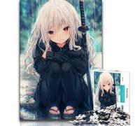 Jigsaw Puzzles for Adults 1000 Piece Puzzle Anime Demon Girl,Family Game Stress Reliever Difficult Challenge Enhance Love between Couples (75x50cm)