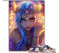Jigsaw Puzzles for Adults 1000 Piece Puzzle Anime Queen Girl, Analysis And Logic with Fully Interlocking Randomly Shaped Pieces for And Age 14 Years Up (Size 50x75cm)