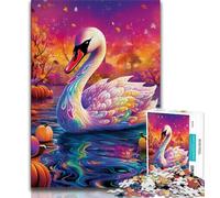 Jigsaw Puzzles for Adults 1000 Piece Puzzle Art Animals Flamingos,Stress Reliever Difficult Challenge Is Ideal As Gifts for The Whole Family 75x50cm