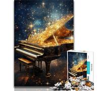 Jigsaw Puzzles for Adults 1000 Piece Puzzle Art Star Piano,Educational Family Game Wall Decoration Unique Birthday And Xmas Gifts (38x26cm)